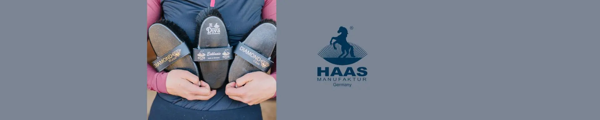 HAAS Grooming Brushes RIDE OR DIE EQUESTRIAN SHOP
