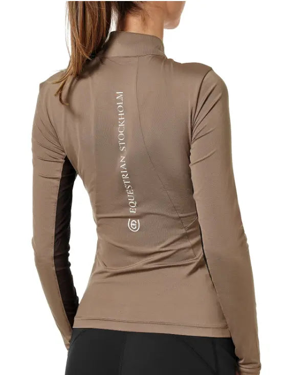 Air Breeze Long Sleeve Sunshirt Champagne Equestrian Stockholm