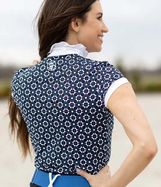 Novella Sanceo Ruffle Front Back View
