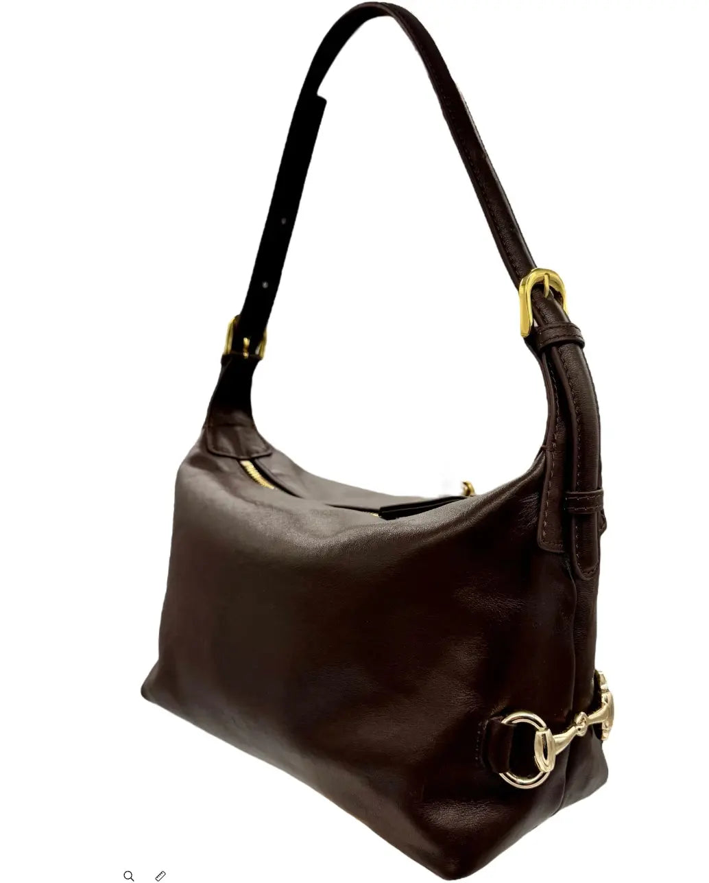 Tucker Tweed Bethany Snaffle Bit#color_brown-gold