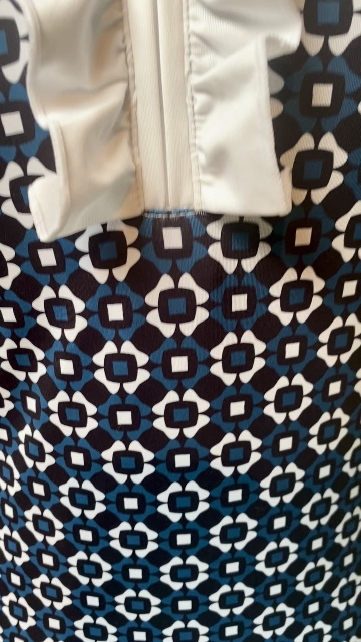 Novella Equestrian Show Shirt - Sanceo Ruffled Short Sleeve