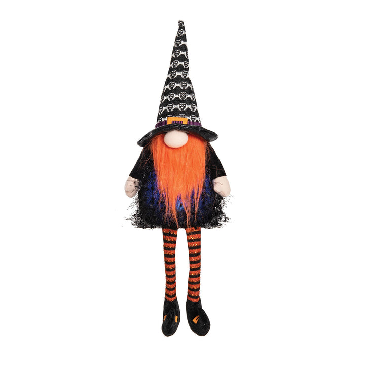 Halloween Wizard Gnomes LED lighted Shelf Sitter