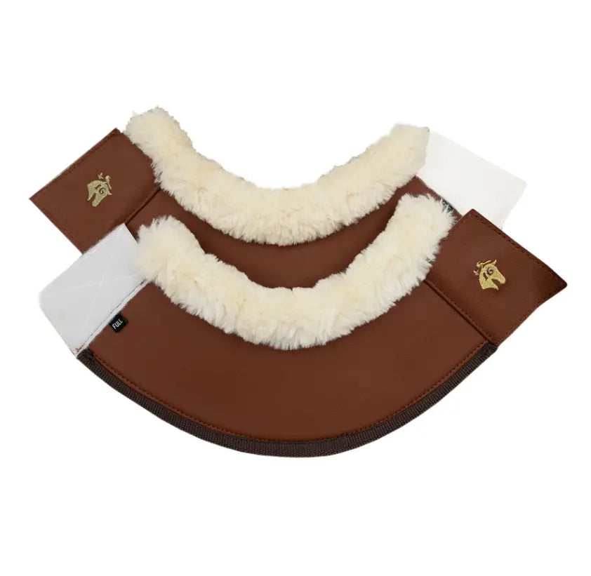 16 Cypress Leatherette and Sheepskin Bell Boots 16 Cypress