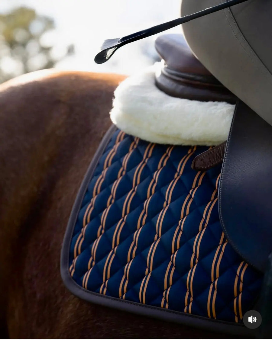 16 Cypress Peninsula Stripe Saddle Pad 16 Cypress
