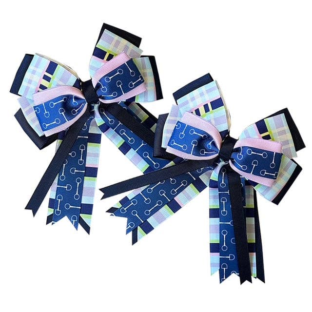 Katheryn Lily Show Bows - Perfect Short Stirrup Bows for Show