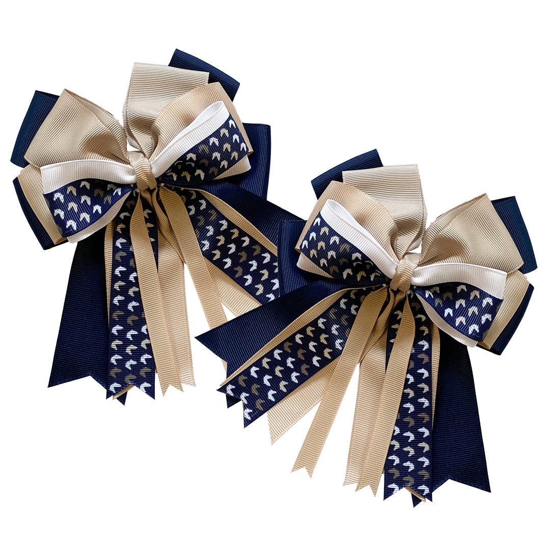 Katheryn Lily Show Bows - Perfect Short Stirrup Bows for Show