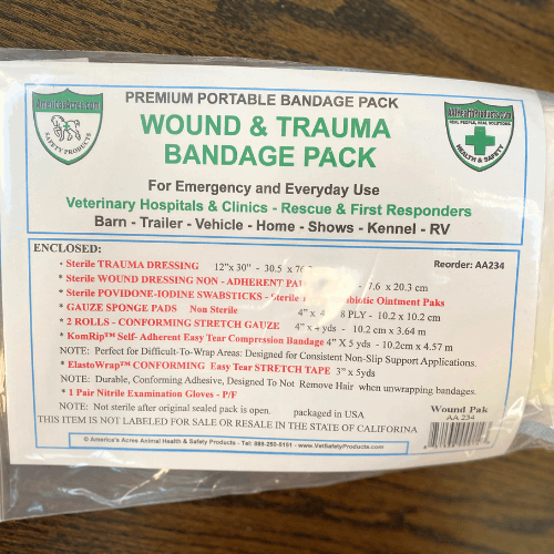 Wound + Trauma Bandage Pack