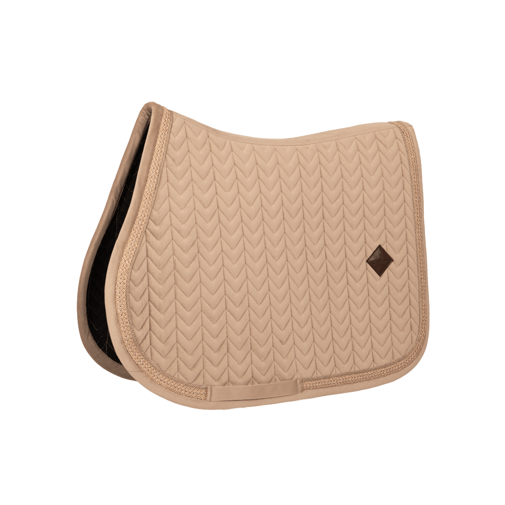 Kentucky Velvet Fishbone Plaited Glitter Rope Jump Pad - Beige