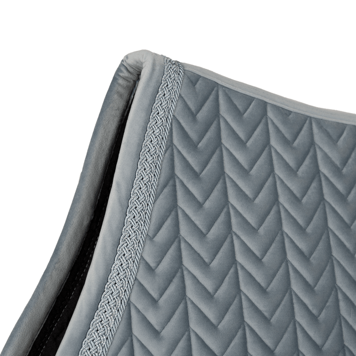 Kentucky Velvet Fishbone Plaited Glitter Rope Jump Pad - Light Blue