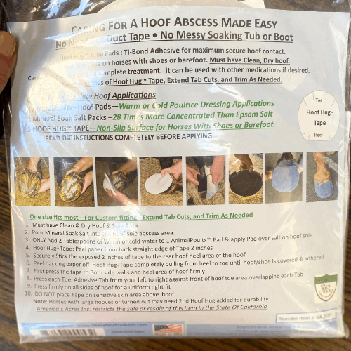 Hoof Hug™ Abscess Pack