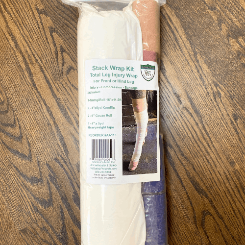 Stack Equine Leg Injury Wrap Kit