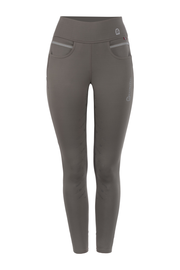 Cavallo full seat leggings#color_sepia-olive