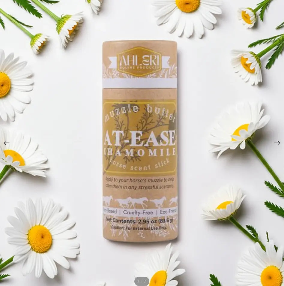 AT EASE Calming Muzzle Butter for Horses - CHAMOMILE AHLERI