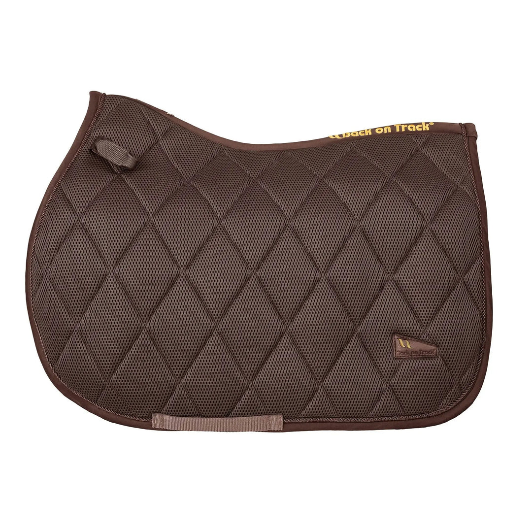 Back on Track Airflow Saddle Pad#color_brown