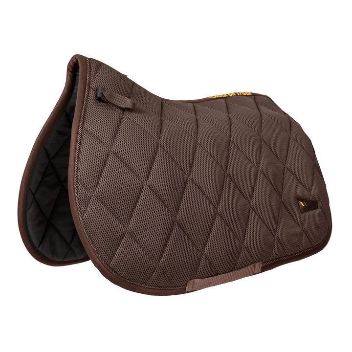 Back on Track Airflow Saddle Pad#color_brown
