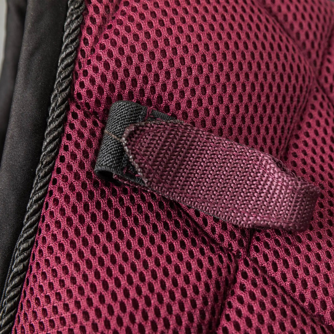 Back on Track Airflow Saddle Pad#color_burgundy