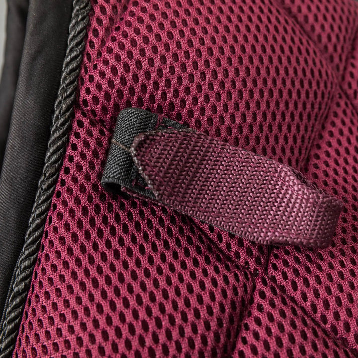 Back on Track Airflow Saddle Pad#color_burgundy