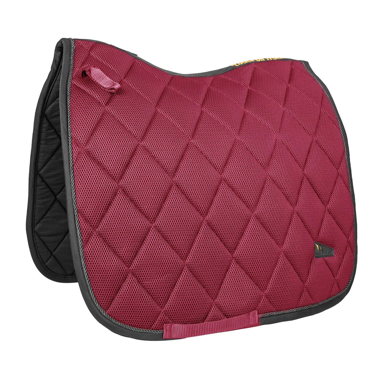 Back on Track Airflow Saddle Pad#color_burgundy