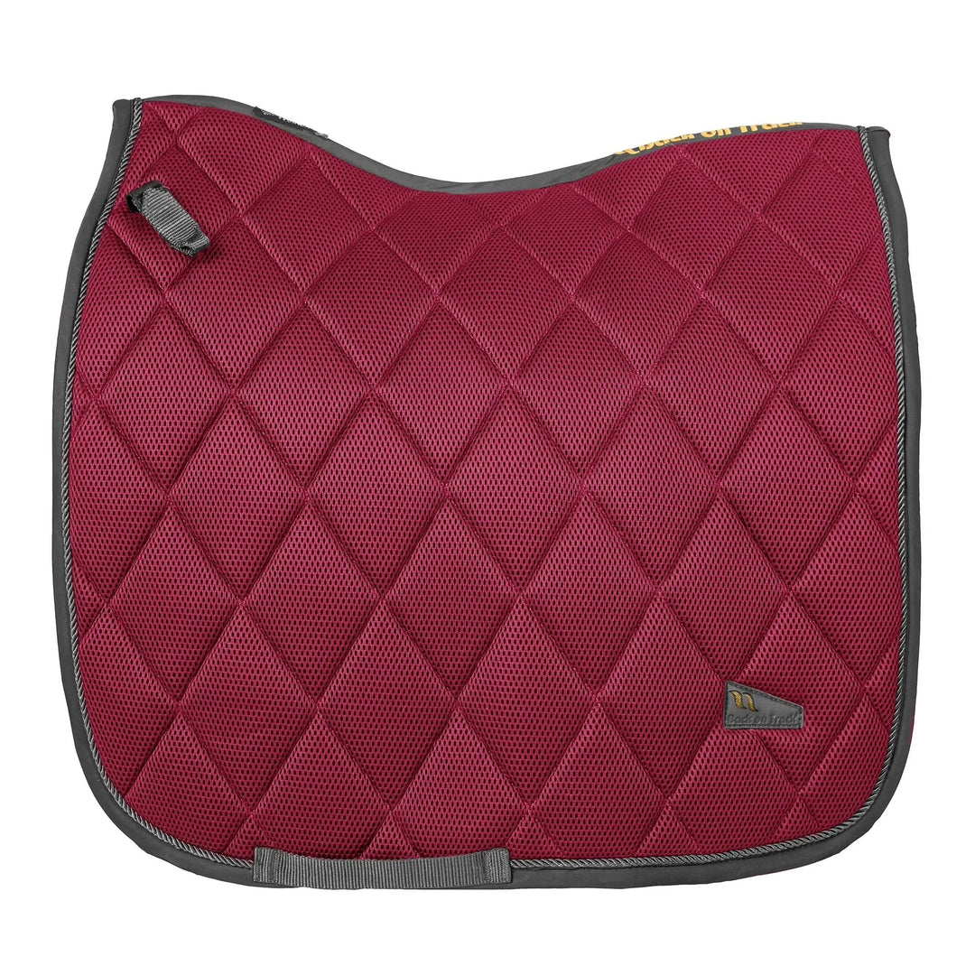 Back on Track Airflow Saddle Pad#color_burgundy