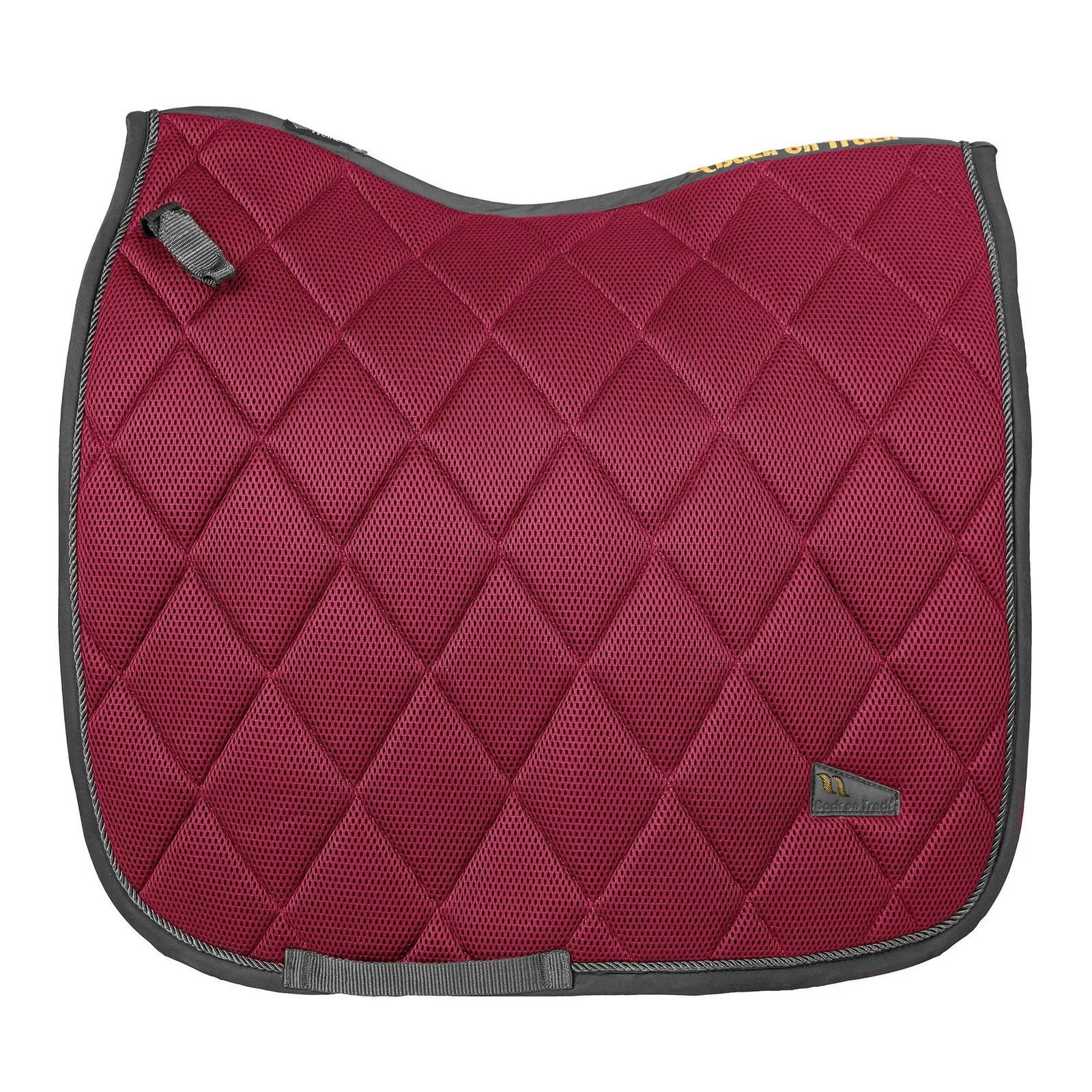 Back on Track Airflow Saddle Pad#color_burgundy