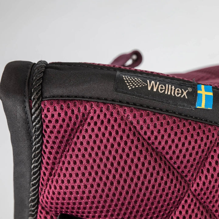 Back on Track Airflow Saddle Pad#color_burgundy