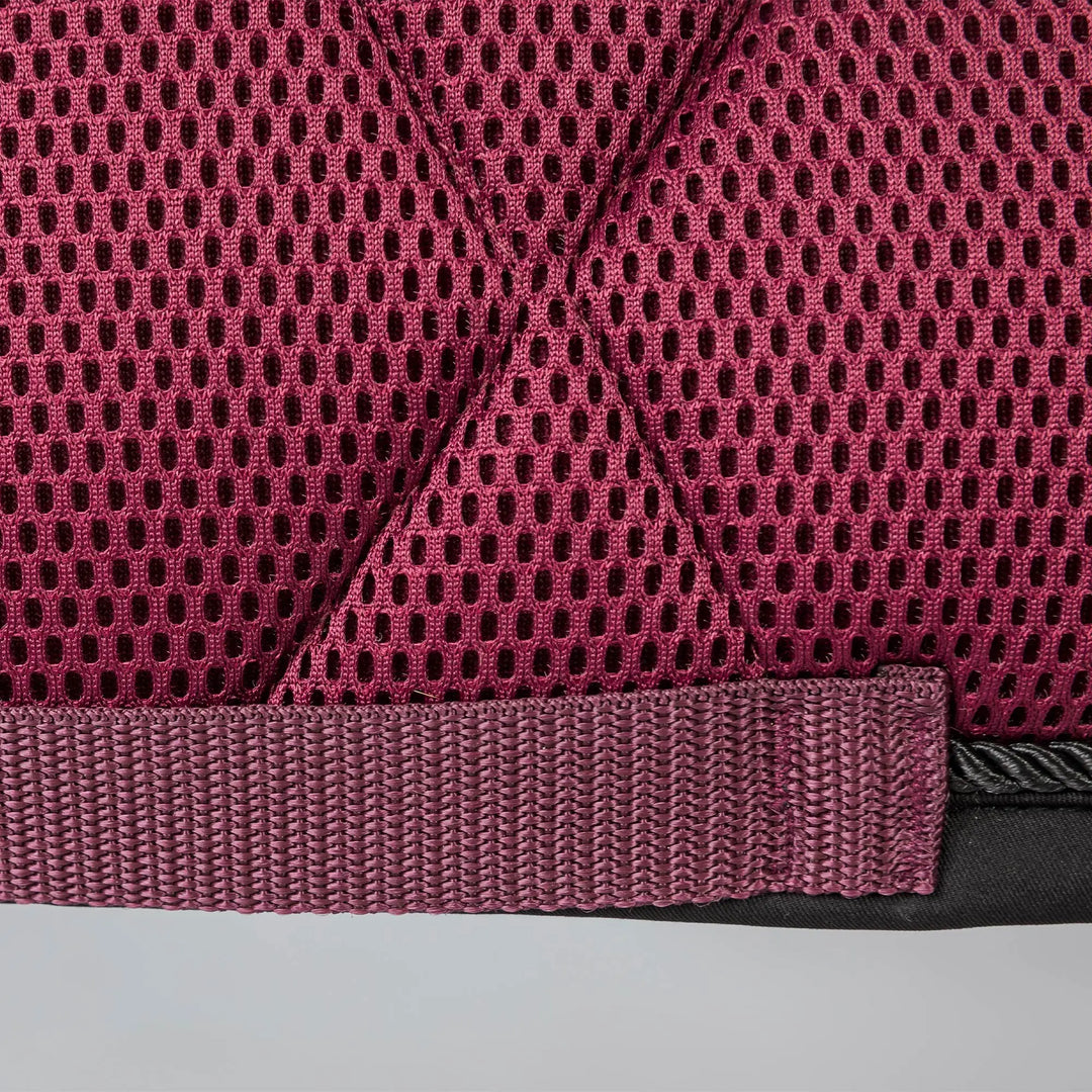 Back on Track Airflow Saddle Pad#color_burgundy