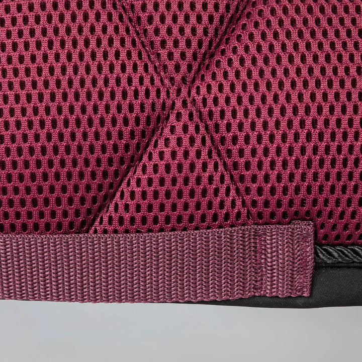 Back on Track Airflow Saddle Pad#color_burgundy