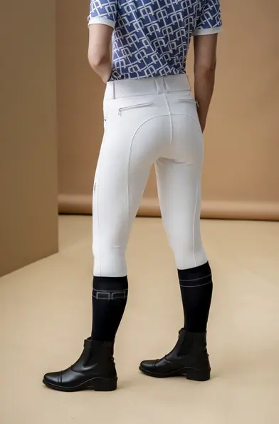 Alessandro Albanese® Aria Mid Rise Breeches - Full Grip & Knee Grip Horseware
