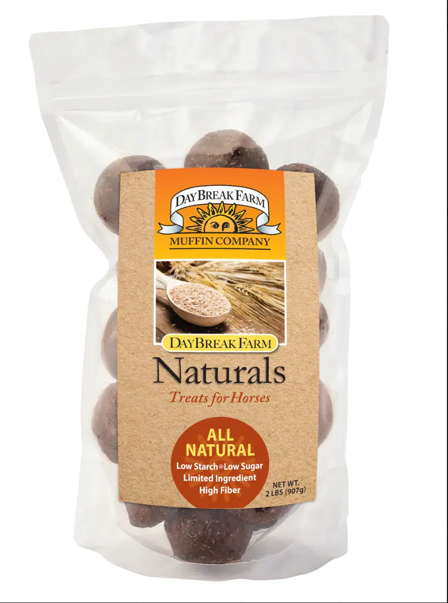 All Natural, Low Sugar Low Starch Horse Muffins Daybreak Farms