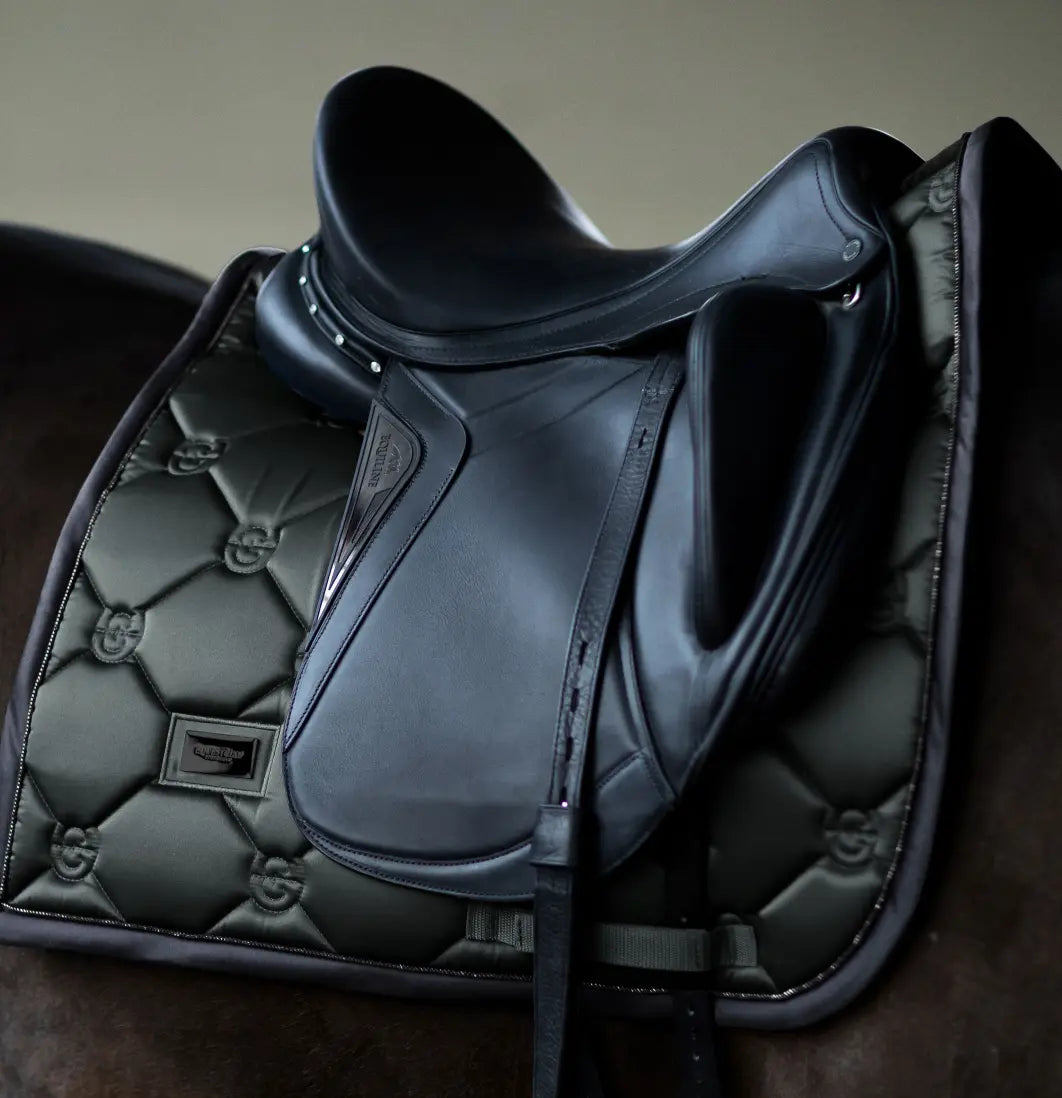 Equestrian Stockholm Saddle Pad Avenue Green - Jump - RIDE Equestrian Stockholm Saddle Pad Avenue Green - Jump - RIDE