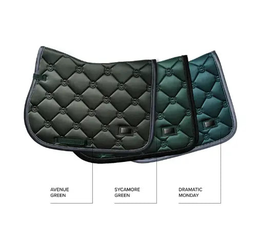 Avenue Green Saddle Pad Jump + Dressage Equestrian Stockholm