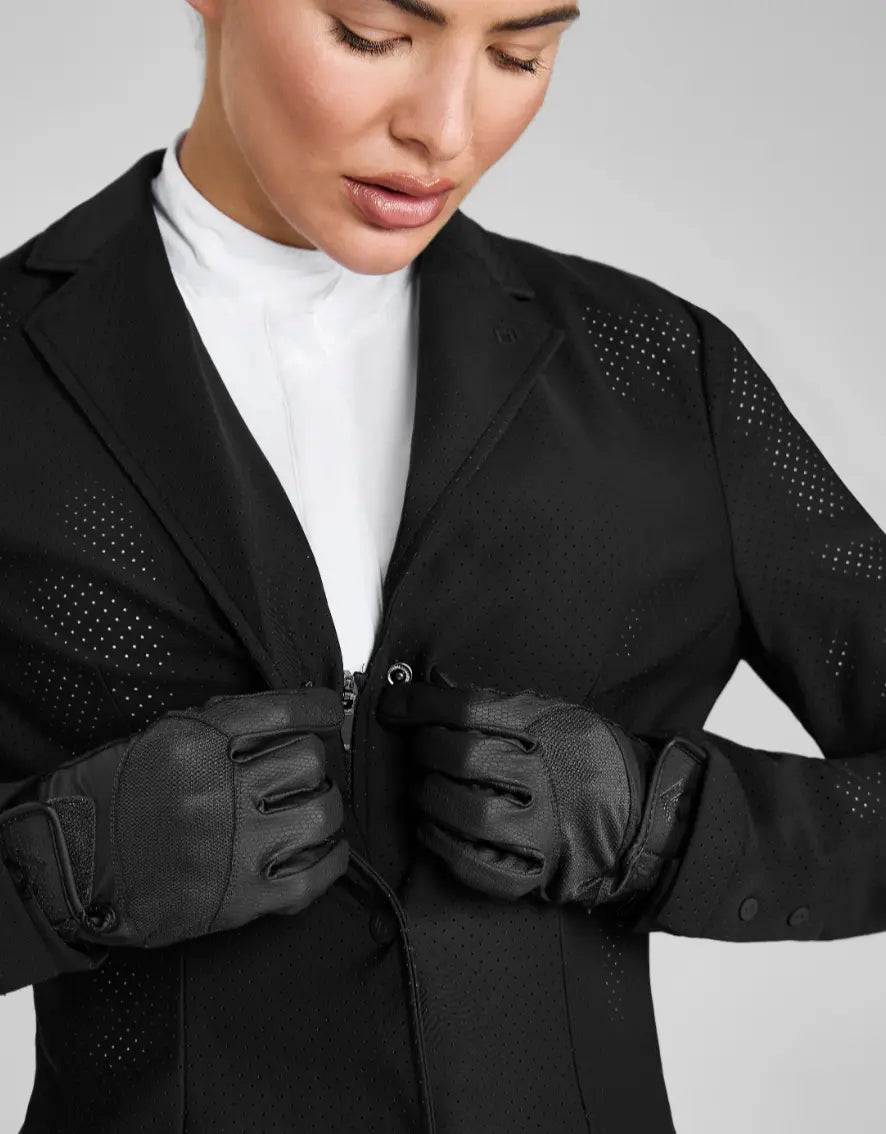 Aztec Diamond  Black Ventilated Show Jacket Aztec Diamond