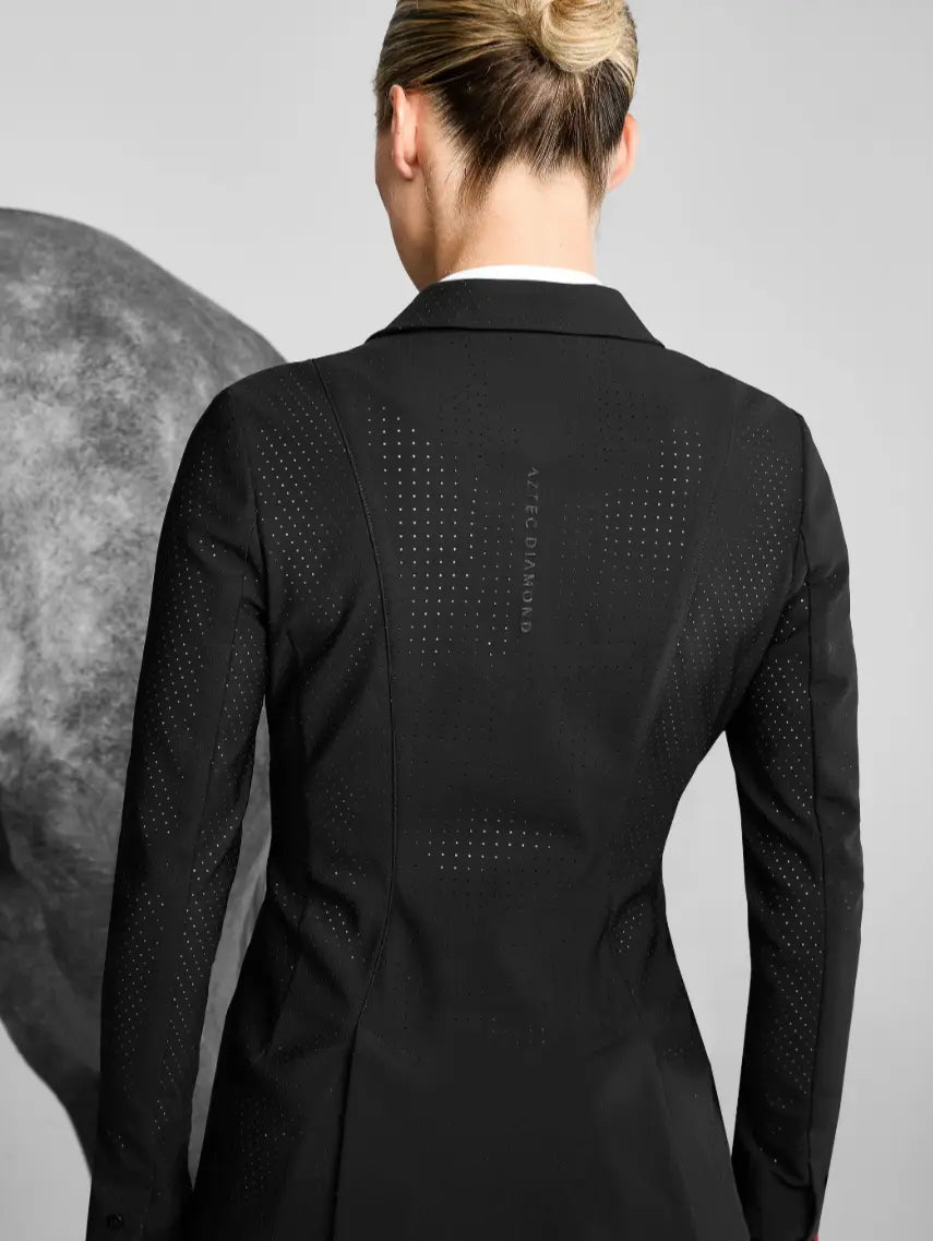 Aztec Diamond  Black Ventilated Show Jacket Aztec Diamond