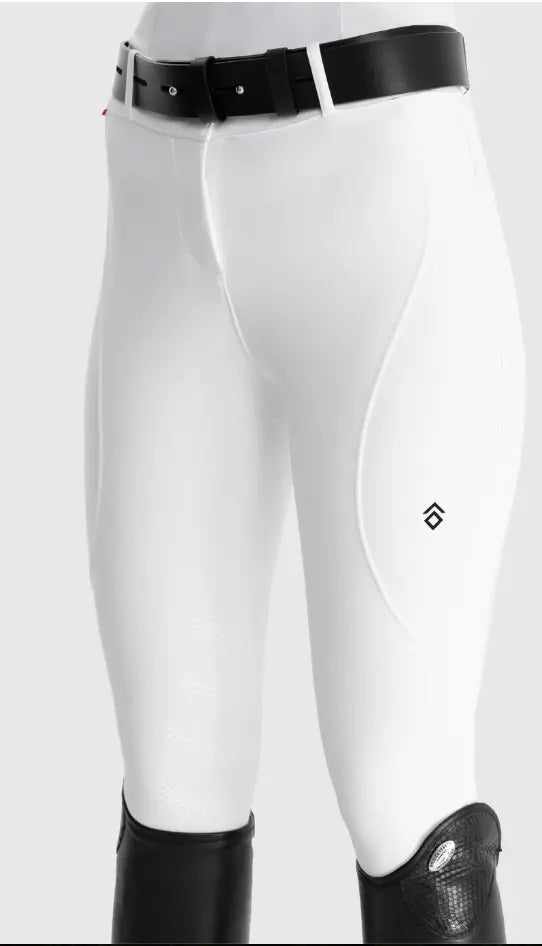 Aztec Diamond White Core Mid Rise Breeches Aztec Diamond