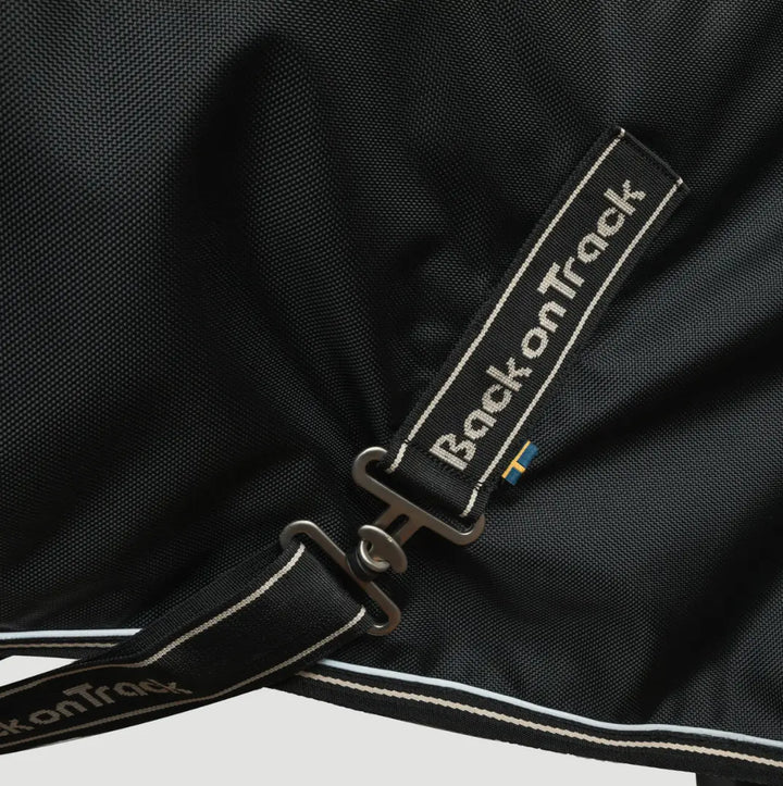 Back on Track Obsidian 150g Turnout with Neck Cover Back on Track