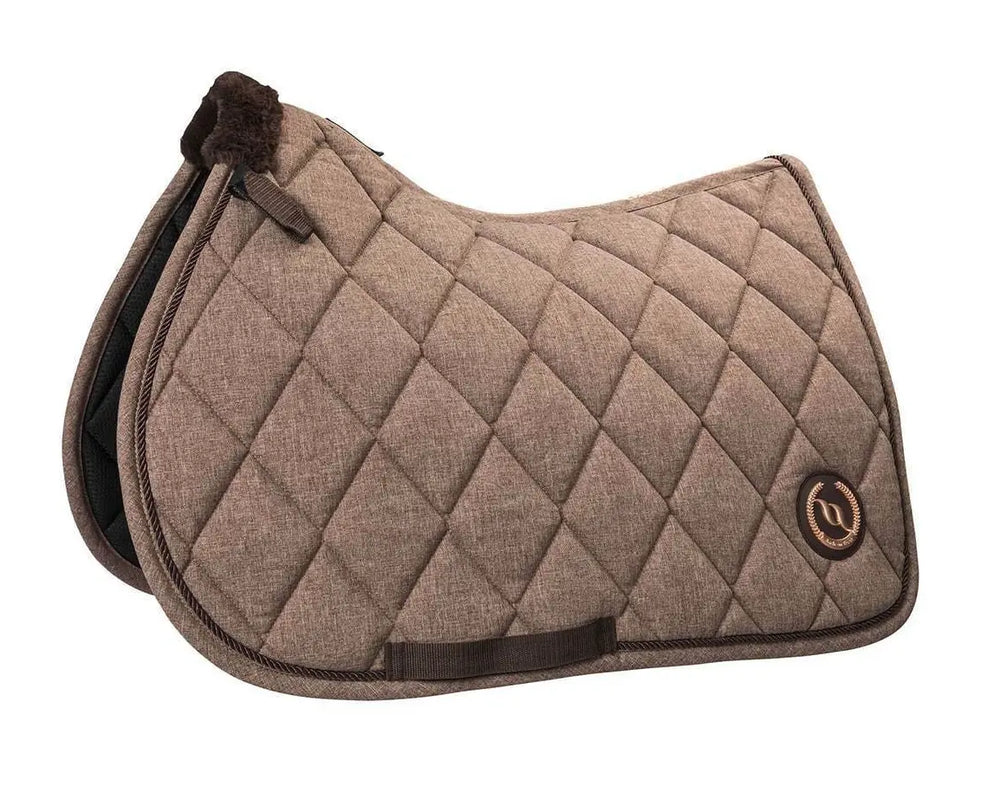 Back on Track Haze Saddle Pad#color_brown