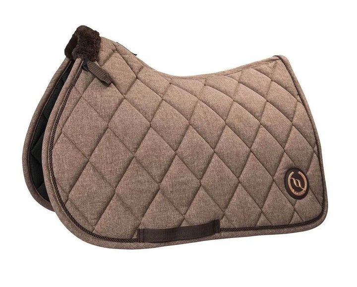 Back on Track Haze Saddle Pad#color_brown