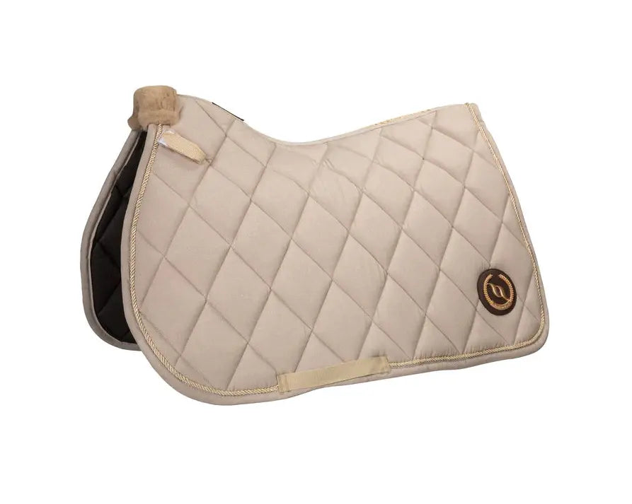 Back on Track Haze Saddle Pad#color_beige