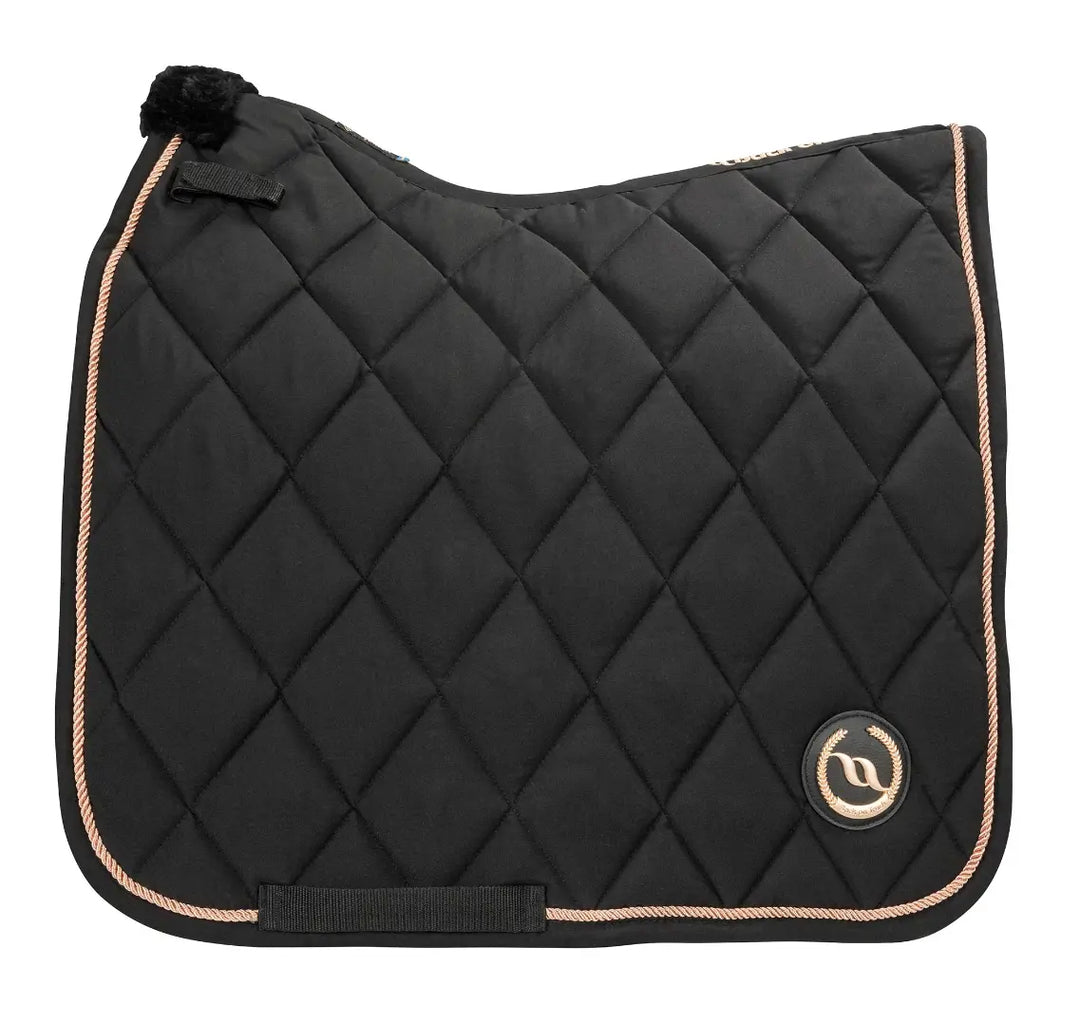 Back on Track Haze Saddle Pad#color_black-rose