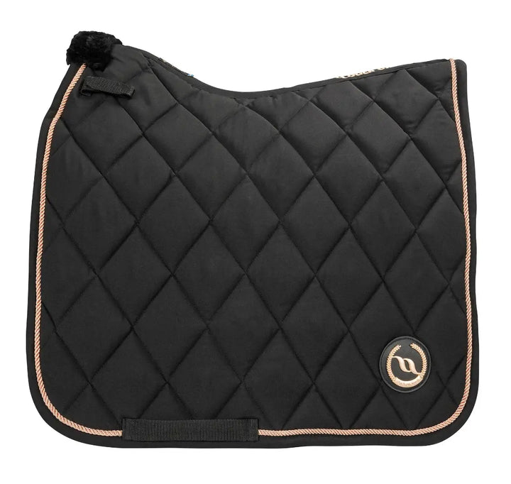 Back on Track Haze Saddle Pad#color_black-rose