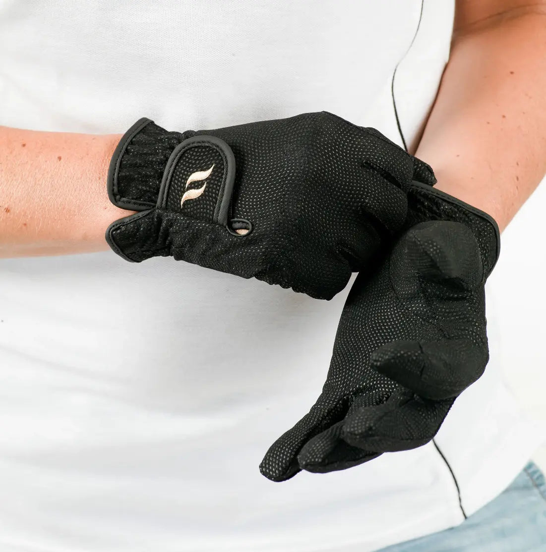 Back on Track Therapeutic Riding Gloves Back on Track