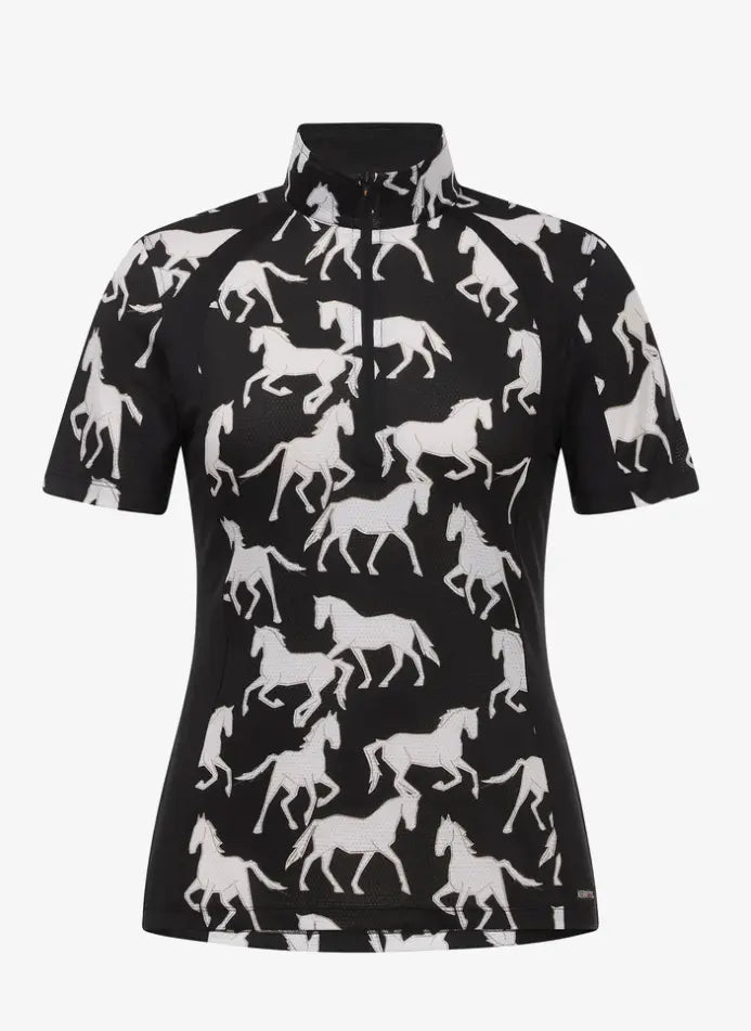 Balance Ice Fil® Short Sleeve - Equine Studies Print Kerrits