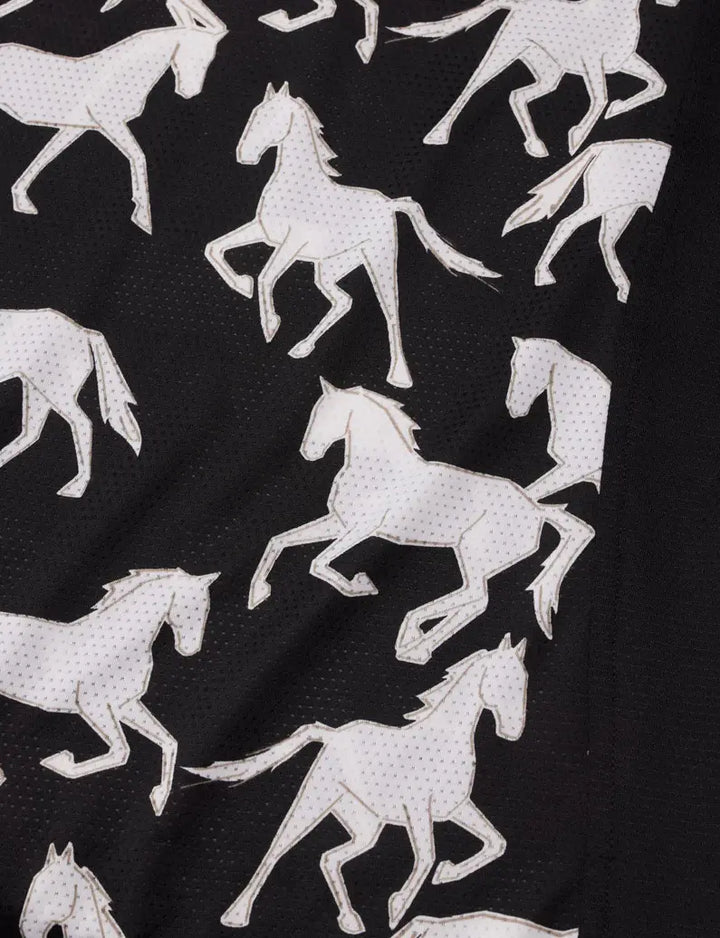 Balance Ice Fil® Short Sleeve - Equine Studies Print Kerrits