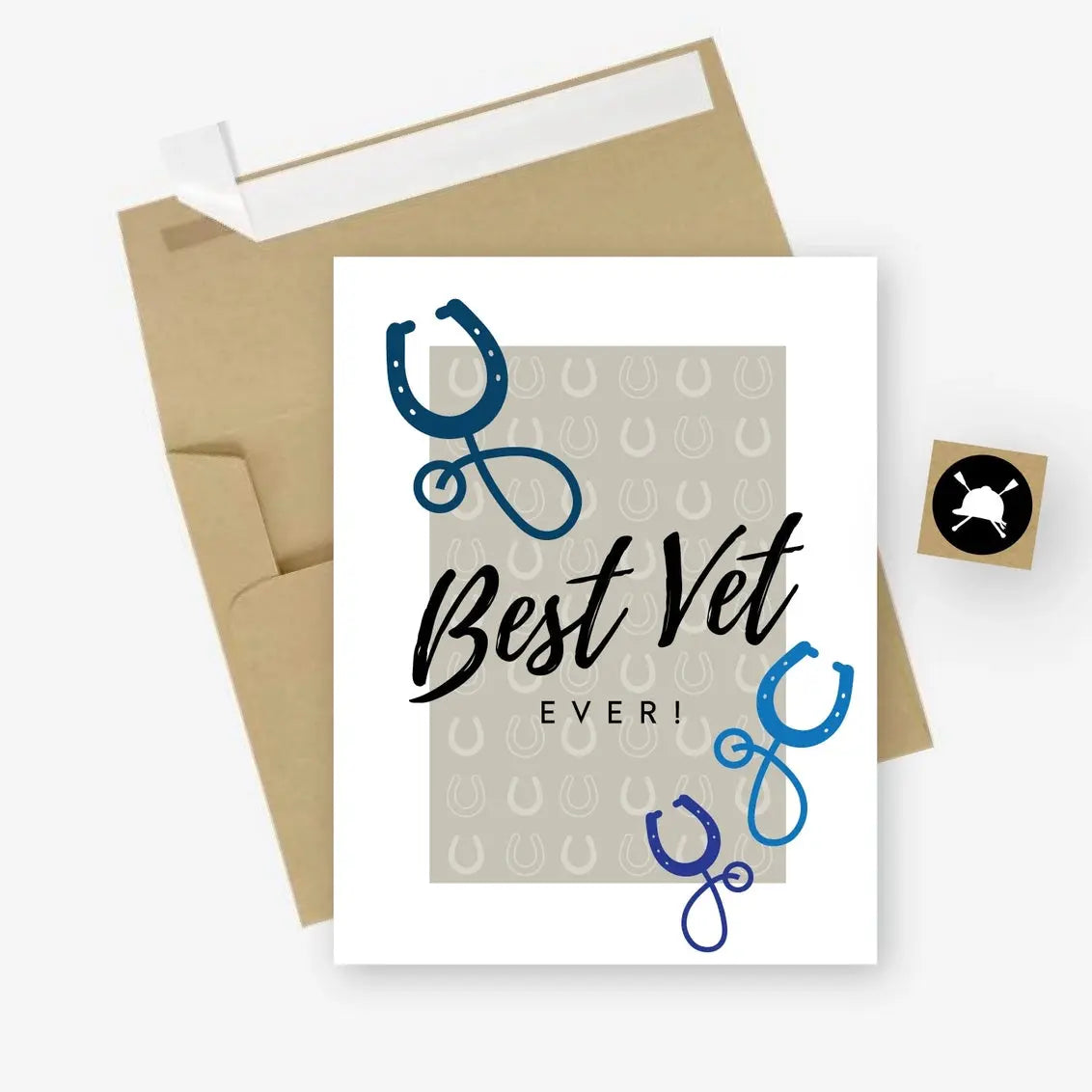 Best Vet Ever - Greeting Card Hunt Seat Paper Co.