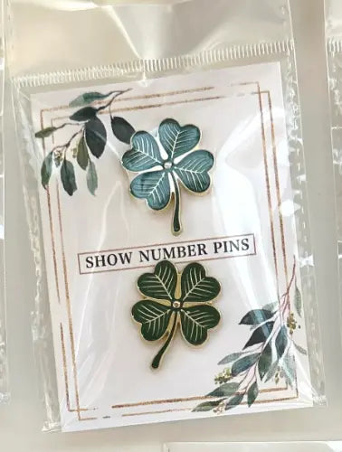 Blissful Show Number Pins Blissful Equestrian