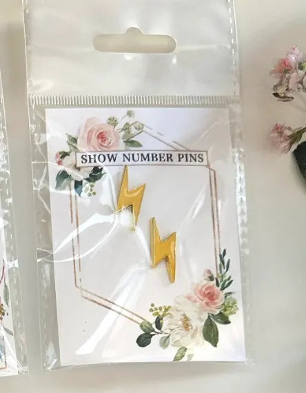 Blissful Show Number Pins Blissful Equestrian