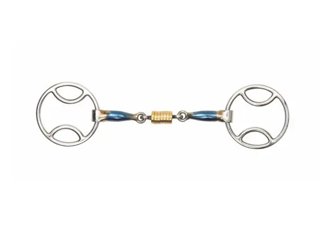 Blue Sweet Iron Bevel Bit with Roller Links Centaur