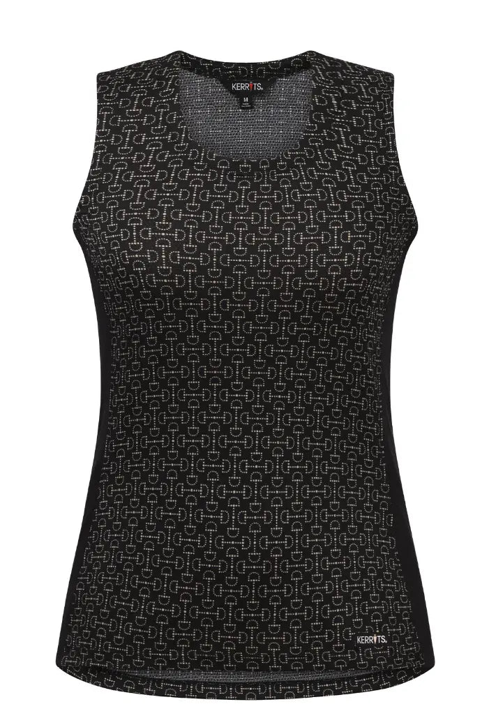 Breeze Ice Fil® Tank - Black Connect the Bits Kerrits