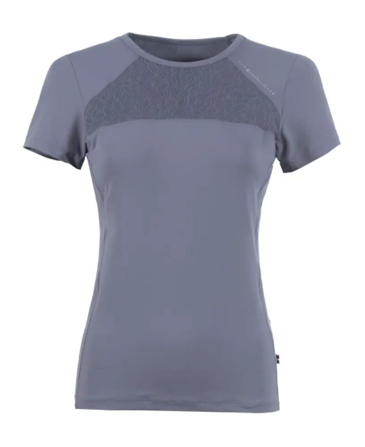 Cava Lace R-Neck Training Shirt - Dusty Rose. EU 36 | US 8 Cavallo