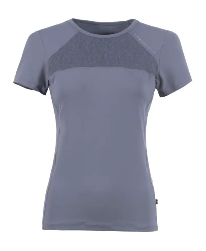 Cava Lace R-Neck Training Shirt - Dusty Rose. EU 36 | US 8 Cavallo